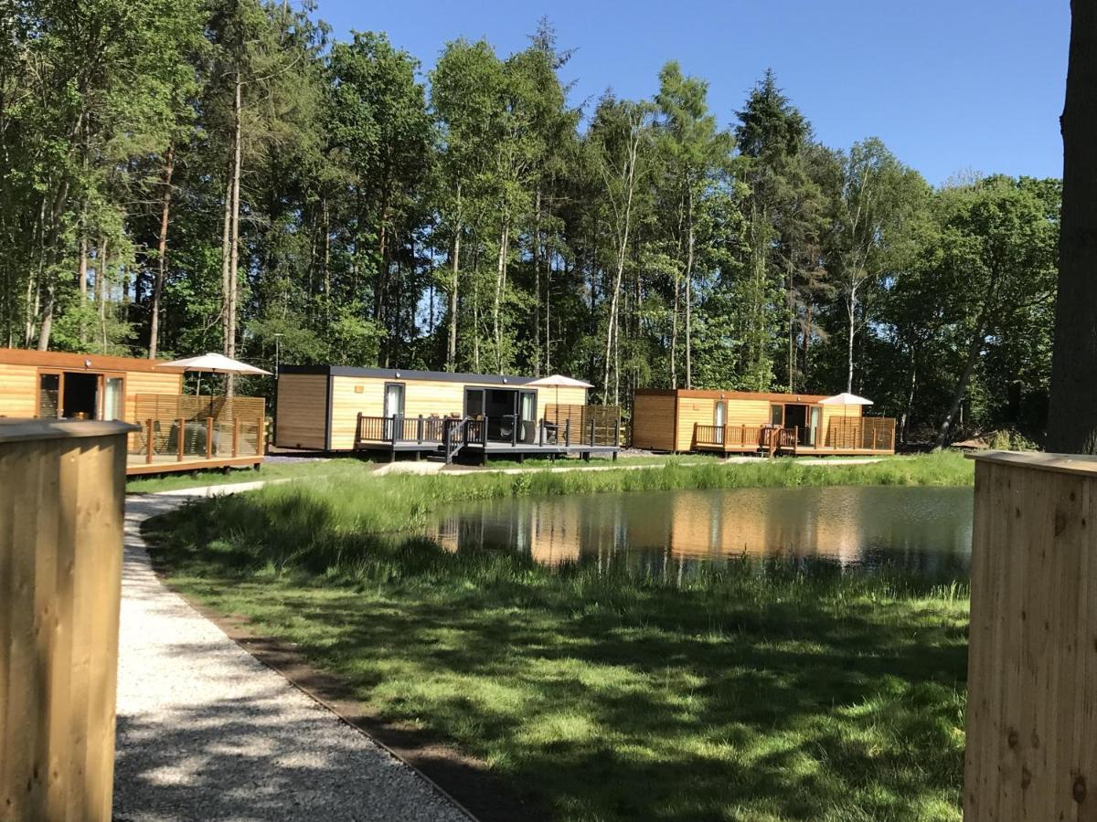 Oak Boutique Lodge Includes Hot Tub Air Con & Dog ยอร์ค ภายนอก รูปภาพ