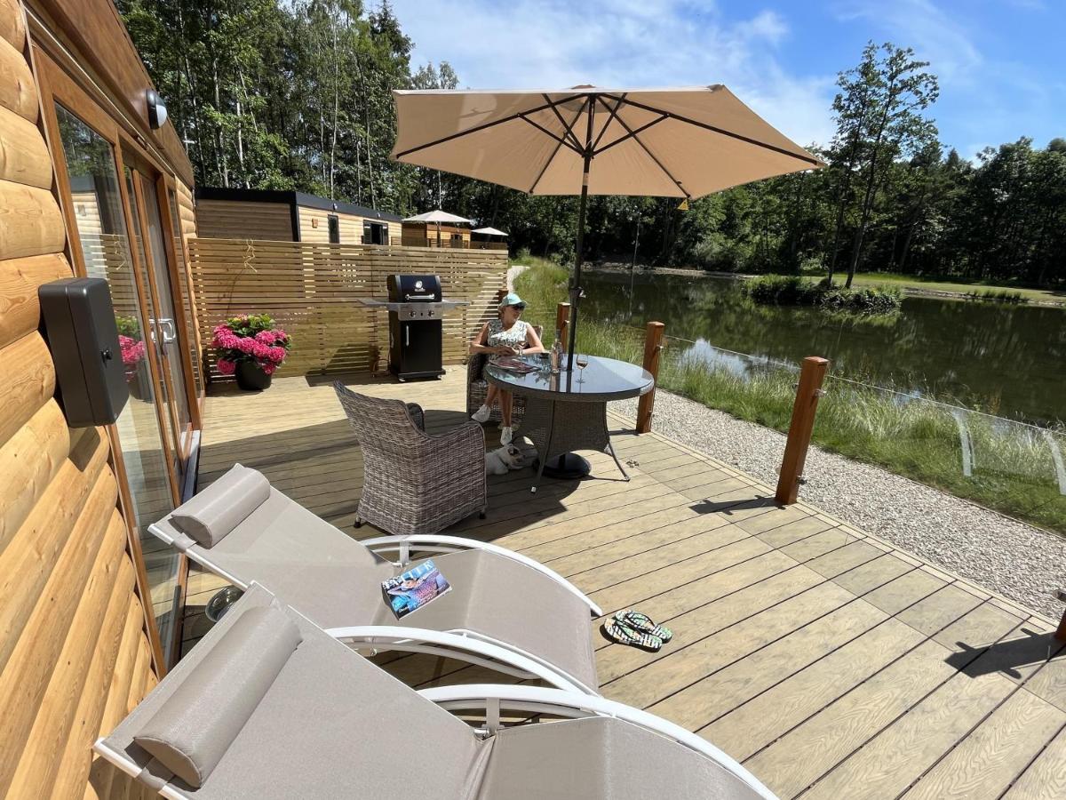 Oak Boutique Lodge Includes Hot Tub Air Con & Dog ยอร์ค ภายนอก รูปภาพ