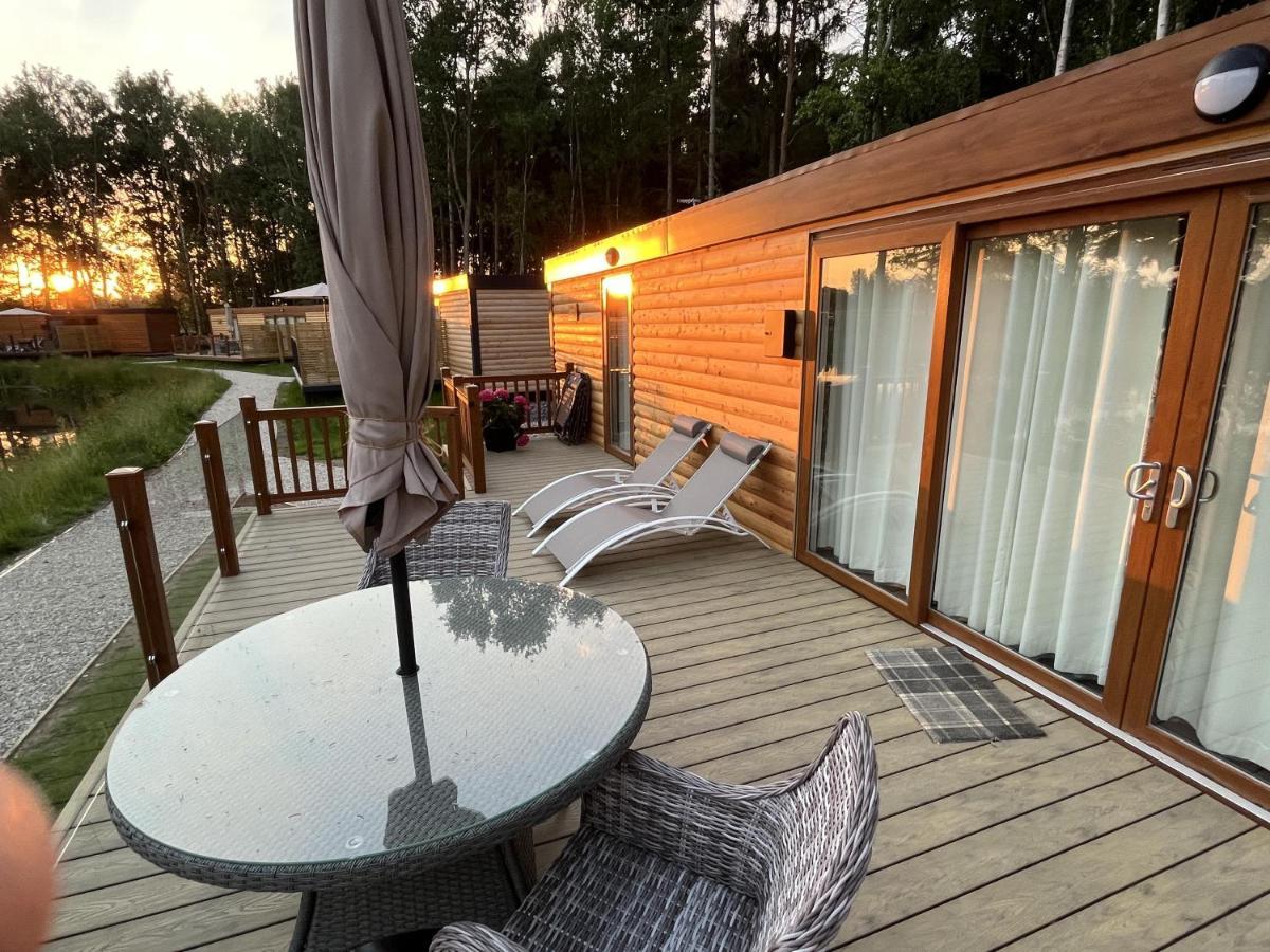 Oak Boutique Lodge Includes Hot Tub Air Con & Dog ยอร์ค ภายนอก รูปภาพ